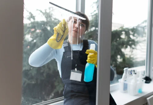 Nettoyage de vitres intérieures et extérieures à Viviès